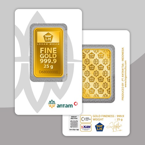 Emas Batangan - 25 gr